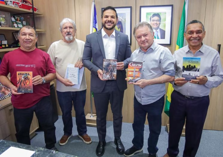 Merlong leva literatura piauiense às escolas do Piauí