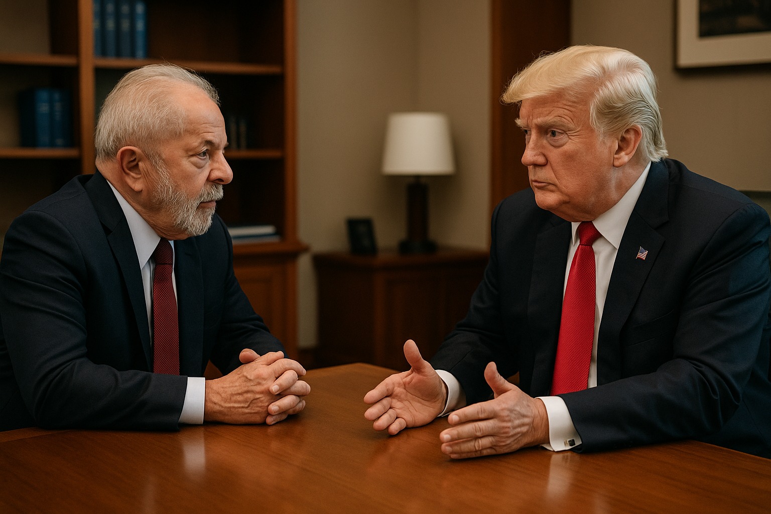 Conversa de Lula e Trump fecha o caixão do bolsonarismo