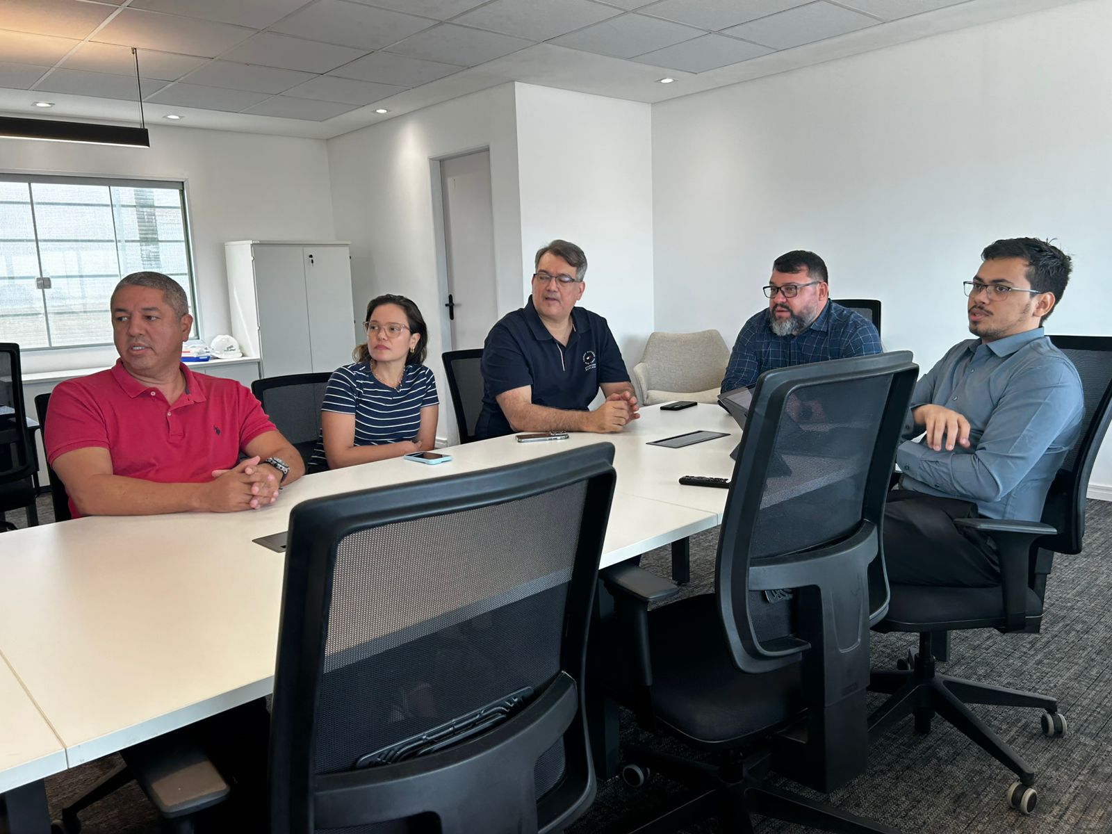 Representantes da Fiepi e Senai voltam ao Porto Piauí para conferir a evolução das obras