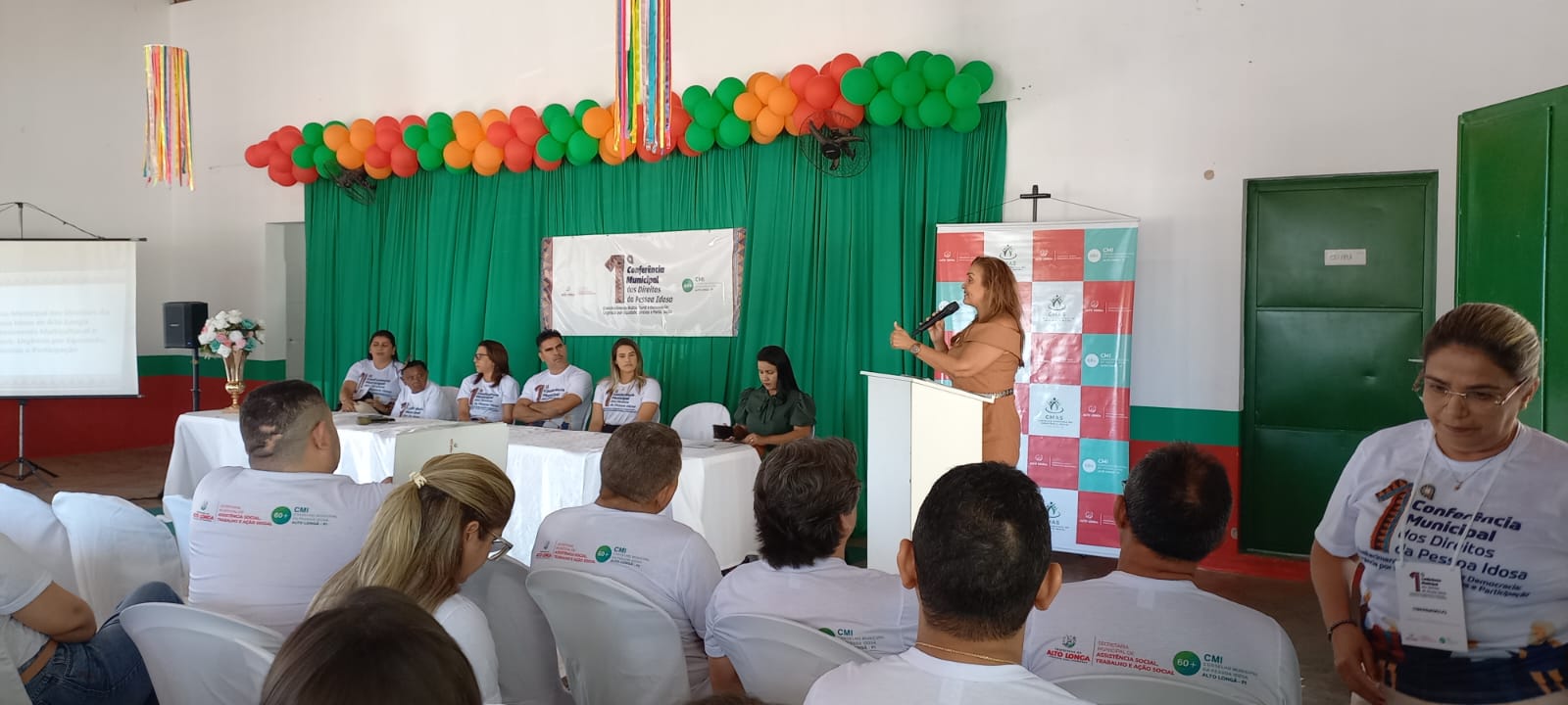 Sasc promove palestra na Conferência Municipal dos Direitos da Pessoa Idosa em Alto Longá