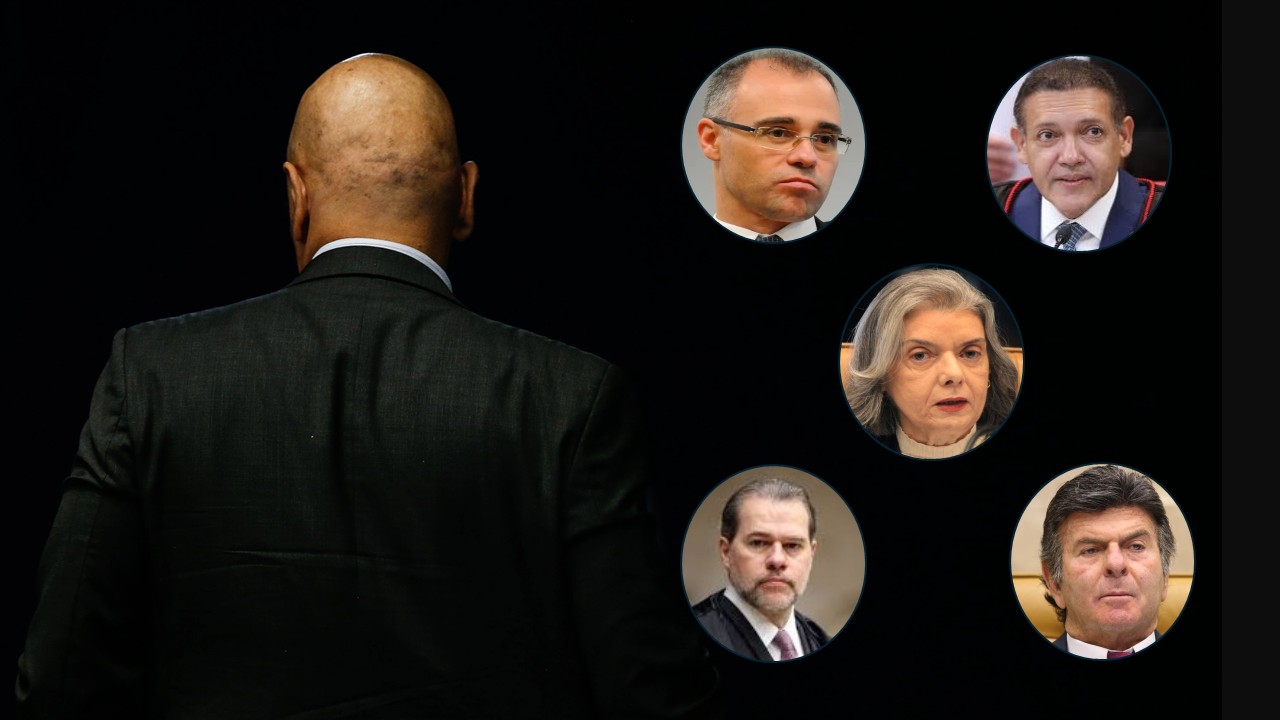 RACHA NO STF: maioria não assina carta em apoio a Moraes e 5 deixam de ir ao jantar