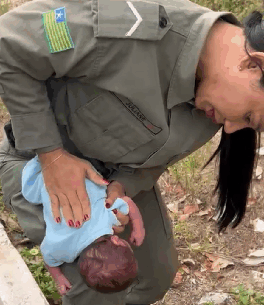 Polícia Militar salva recém-nascido engasgado durante atendimento de emergência em Cocal