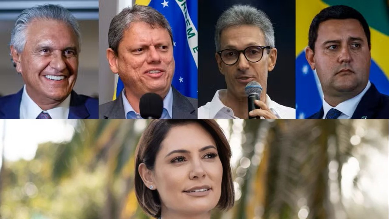 ABANDONO: Michele, Tarcísio, Zema, Ratinho Jr. e Caiado não irão ao ato bolsonarista em SP
