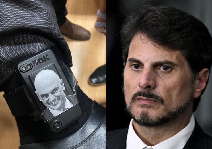 Marcos do Val chega dos EUA e usará tornozeleira por ordem de Moraes
