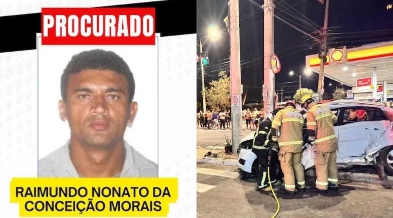 Procurado suspeito de causar acidente com 3 mortos em Teresina