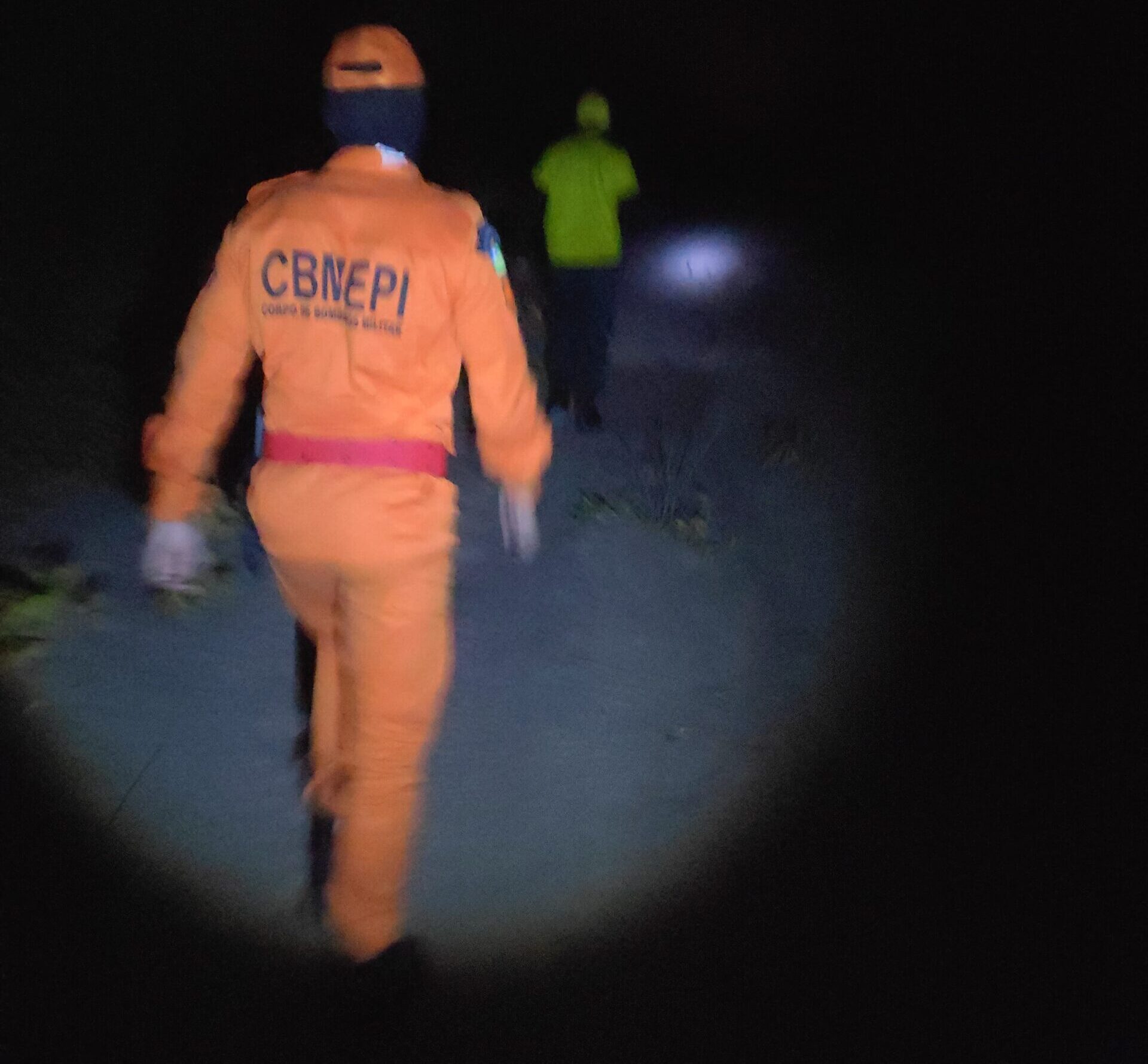 Equipes do Corpo de Bombeiros atuam para combater incêndio de grandes proporções em Pavussu, no sul do estado