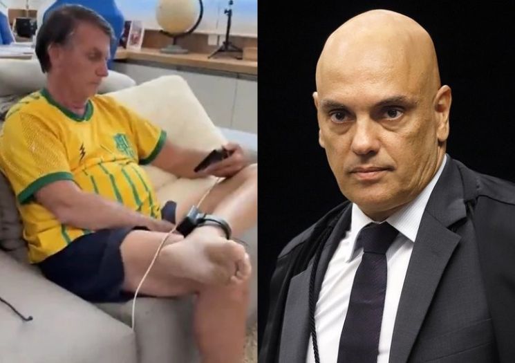 Em vídeo, Bolsonaro volta a desafiar Moraes e pode ser preso