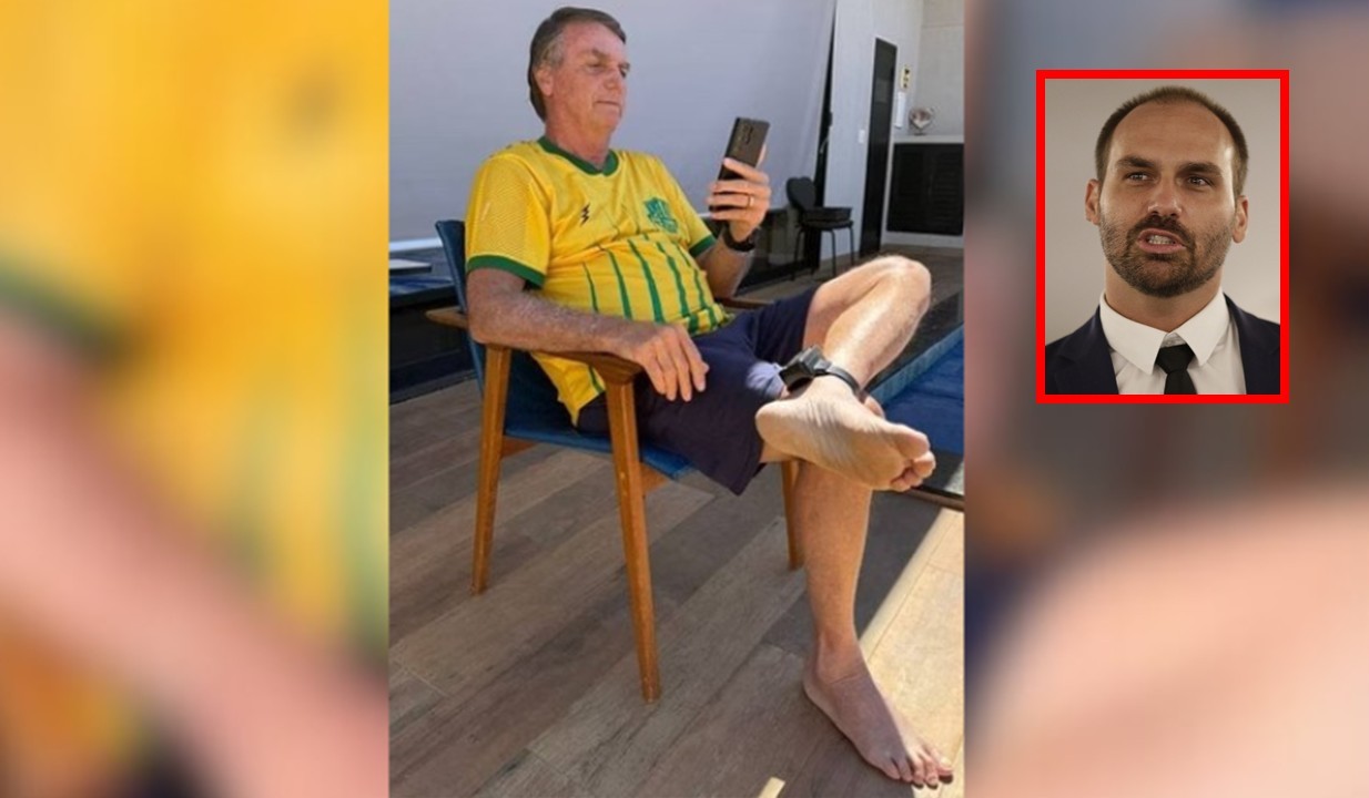 "Prisão domiciliar deixa o bandido confortável”, diz Eduardo Bolsonaro