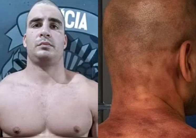 Ex-jogador é agredido na prisão após dar 61 socos em mulher