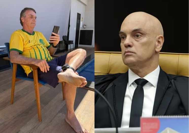 Moraes autoriza que filhos visitem Bolsonaro em prisão domiciliar