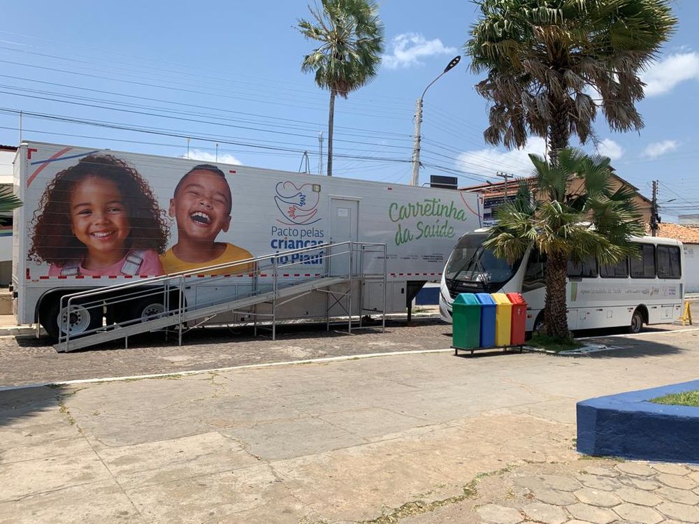 Carretinha da Saúde já soma mais de 15 mil atendimentos em 2025, com foco na primeira infância