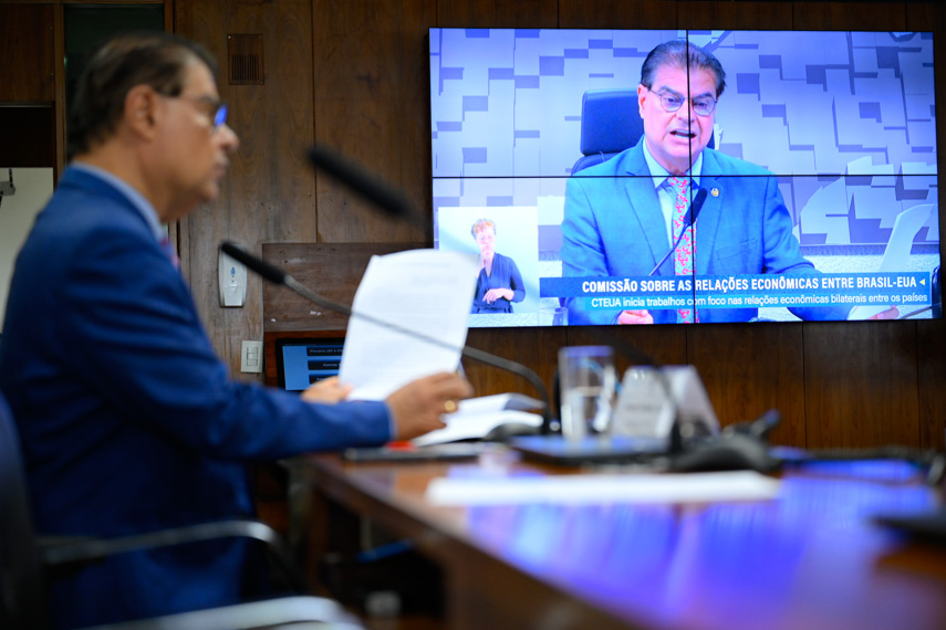 Instalada comissão temporária para tratar de relações econômicas com os EUA