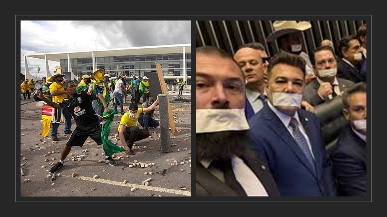 Rebelião, desordem, tumulto, revolta, baderna ou anarquia? Obstrução é que não foi!
