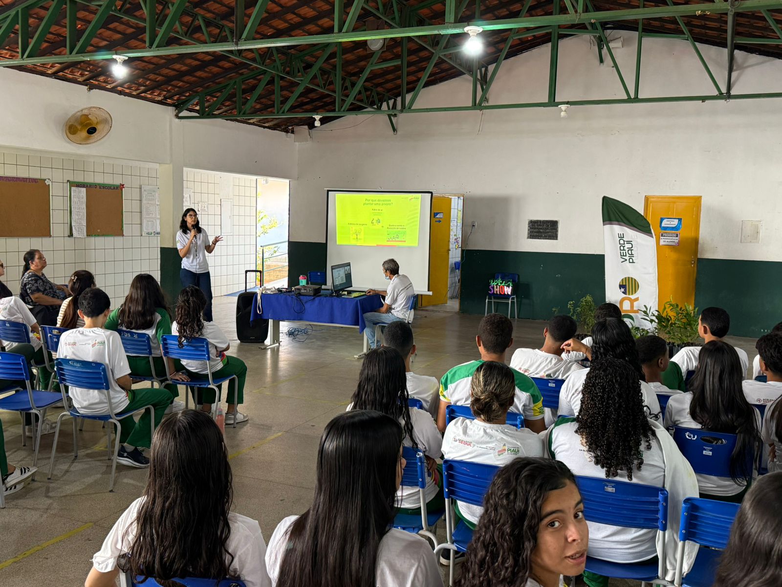 Projeto ProVerde leva educação ambiental para quase mil alunos em Teresina e União