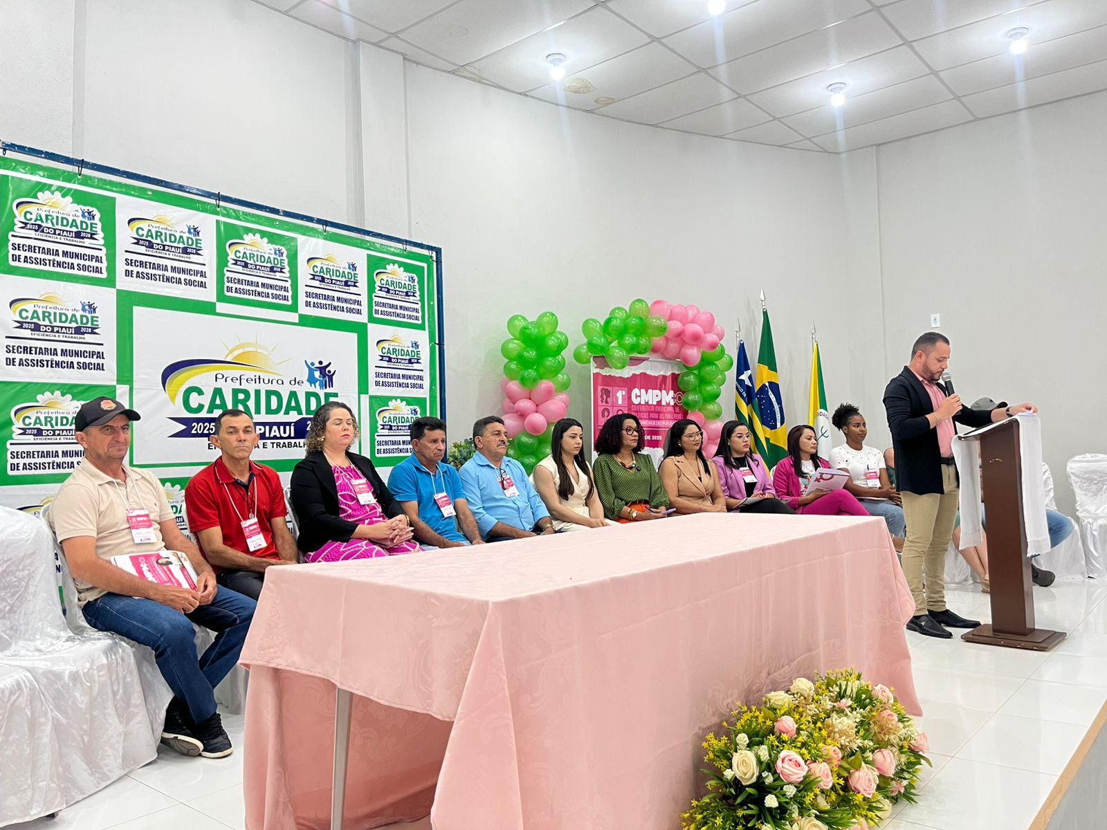 Caridade do Piauí realiza 1ª Conferência Municipal de Políticas para as Mulheres com apoio da Sempi