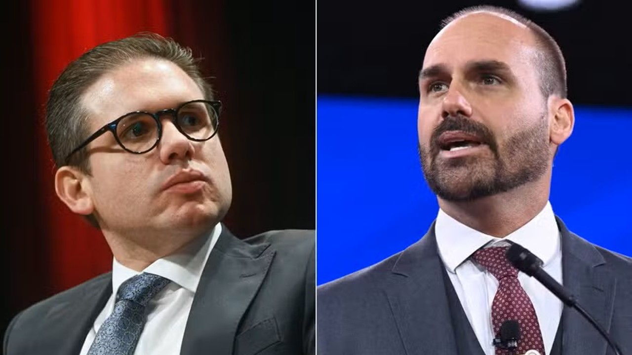Hugo Motta condena articulações de Eduardo Bolsonaro nos EUA e indica caminho para cassação