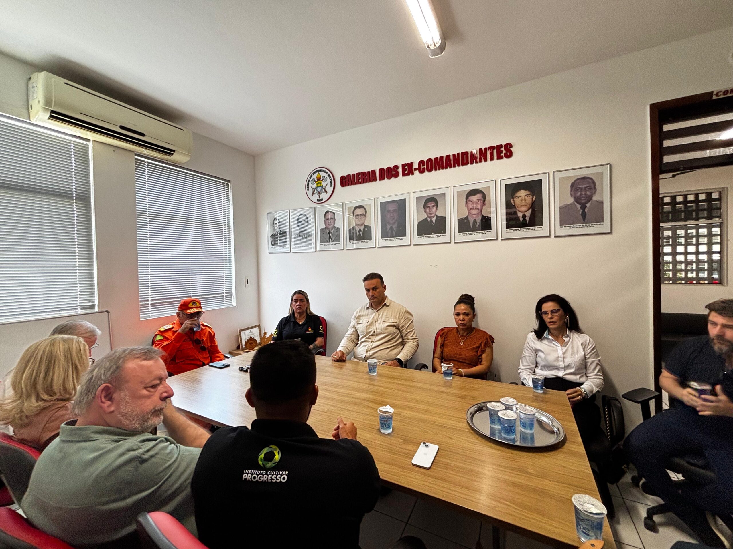 Bombeiros e Grupo Progresso debatem estratégias do Programa Fogo Zero para proteger o Cerrado piauiense