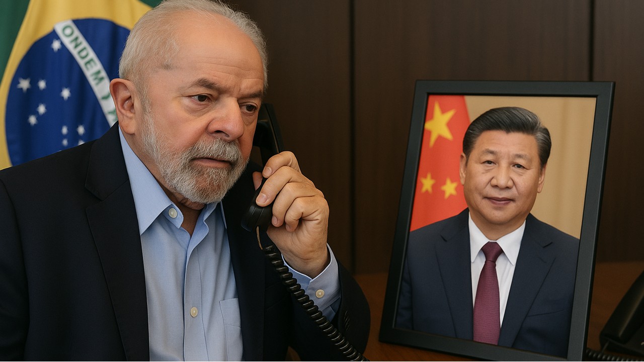 Lula liga para Xi e conversa sobre parceria bilateral e novos negócios