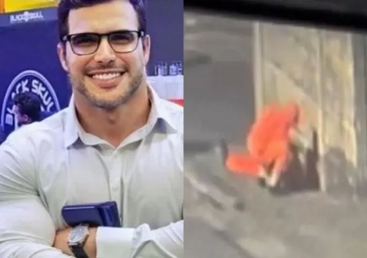 Vídeo mostra gari após levar tiro de empresário “patriota”