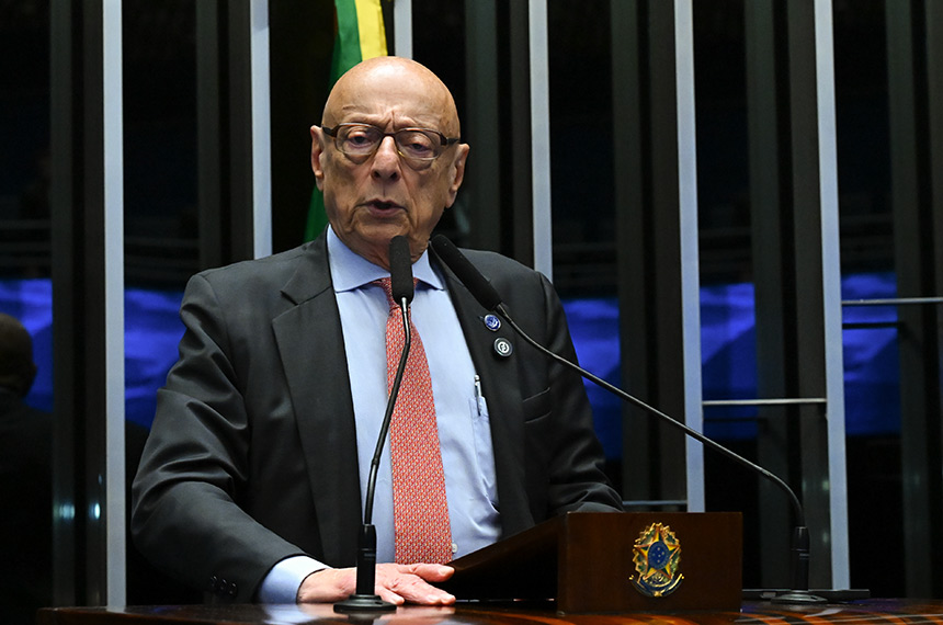 Esperidião Amin propõe CPI sobre métodos de inquérito do 8 de Janeiro
