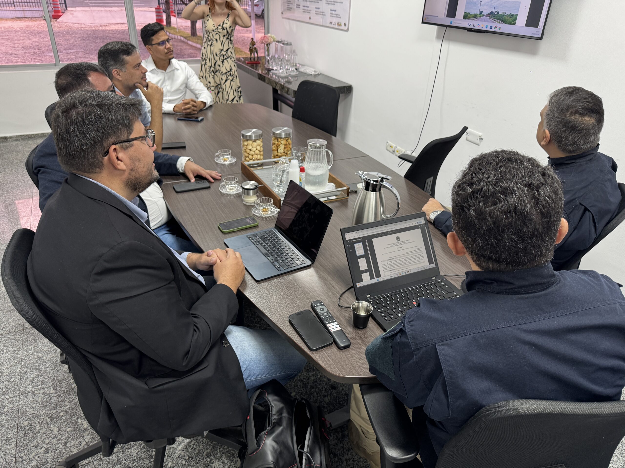 Companhia Porto Piauí e PRF discutem melhorias na BR-343 para transporte de minério de ferro
