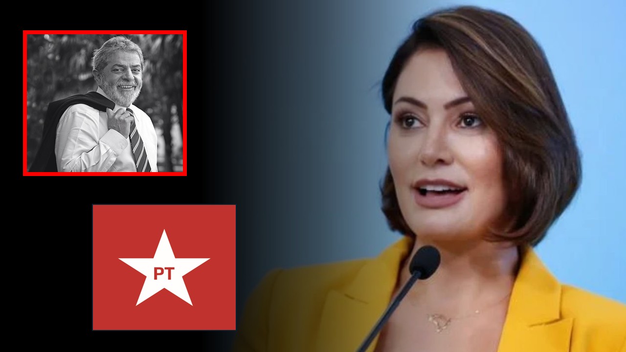Michelle Bolsonaro detona (de novo): "Lula é pinguço e cachaceiro; votar no PT é burrice"