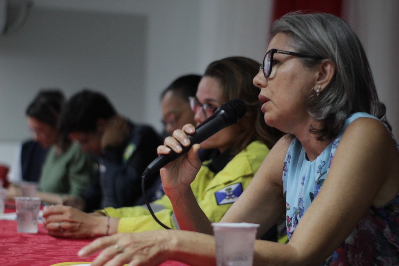 Sesapi participa de atividade educativa sobre segurança no trânsito com alunos do CEEP José Pacífico de Moura Neto