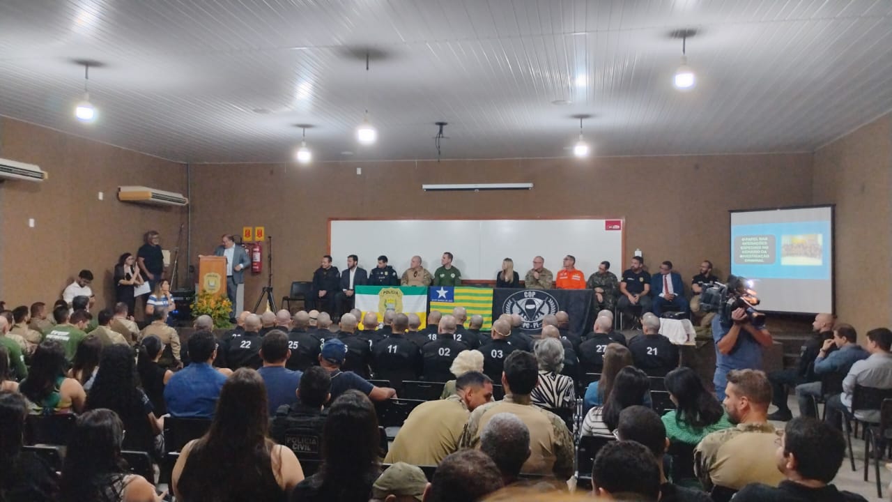 Solenidade marca início do IV Curso de Operações Policiais da PC-PI