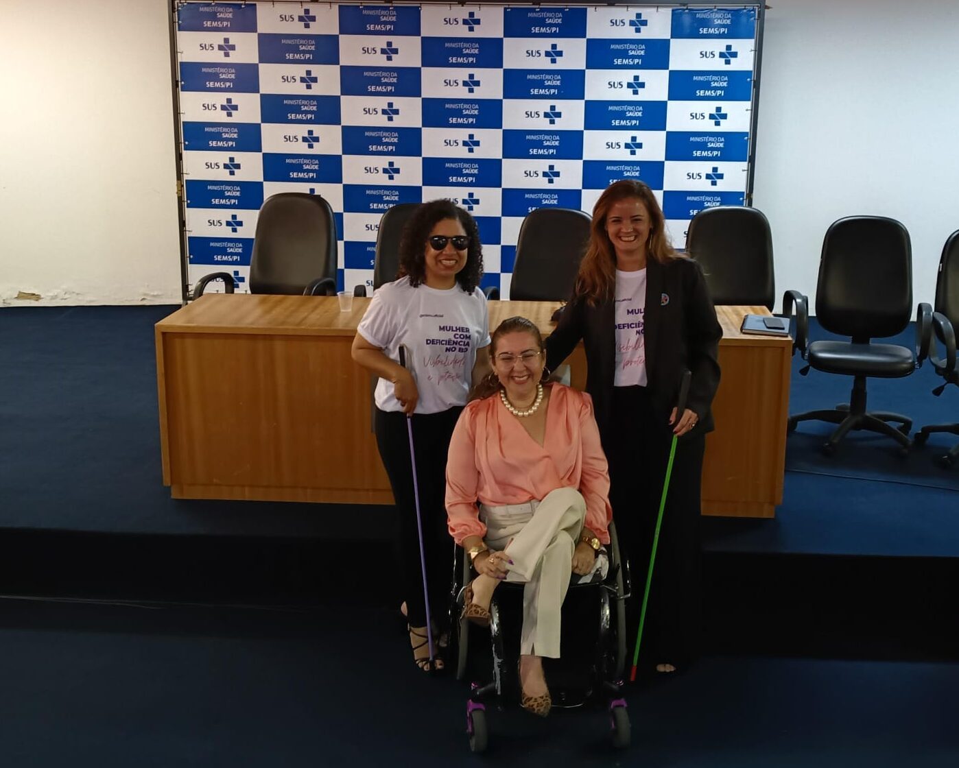 Sempi e movimento social lançam campanha “Nomear é proteger: deficiência também é dado de proteção” em Teresina