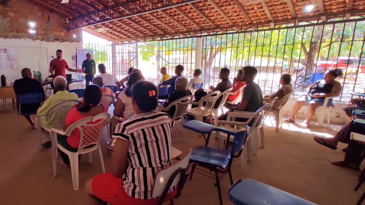 Sada leva palestra sobre Cadastro da Agricultura Familiar para comunidade da zona rural de Teresina