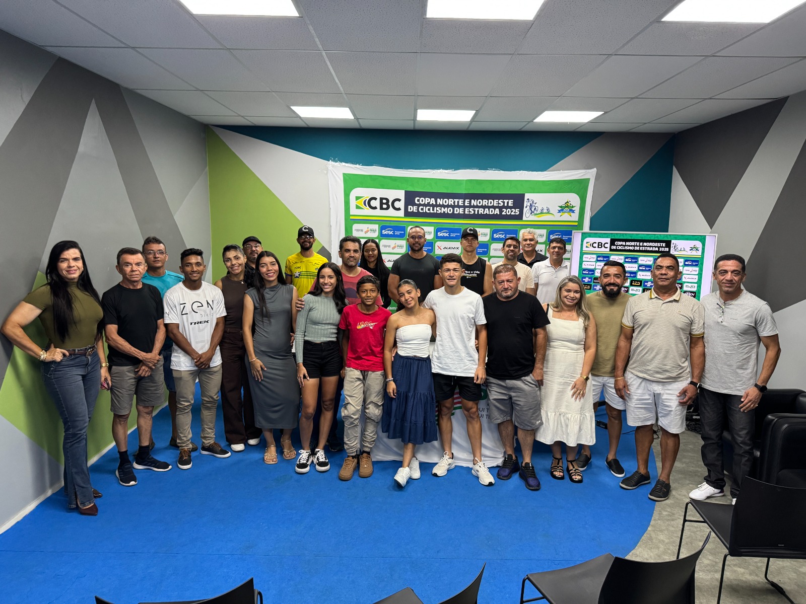 Delegação do Piauí traça estratégias para a Copa Norte e Nordeste de Ciclismo e atletas treinam focados