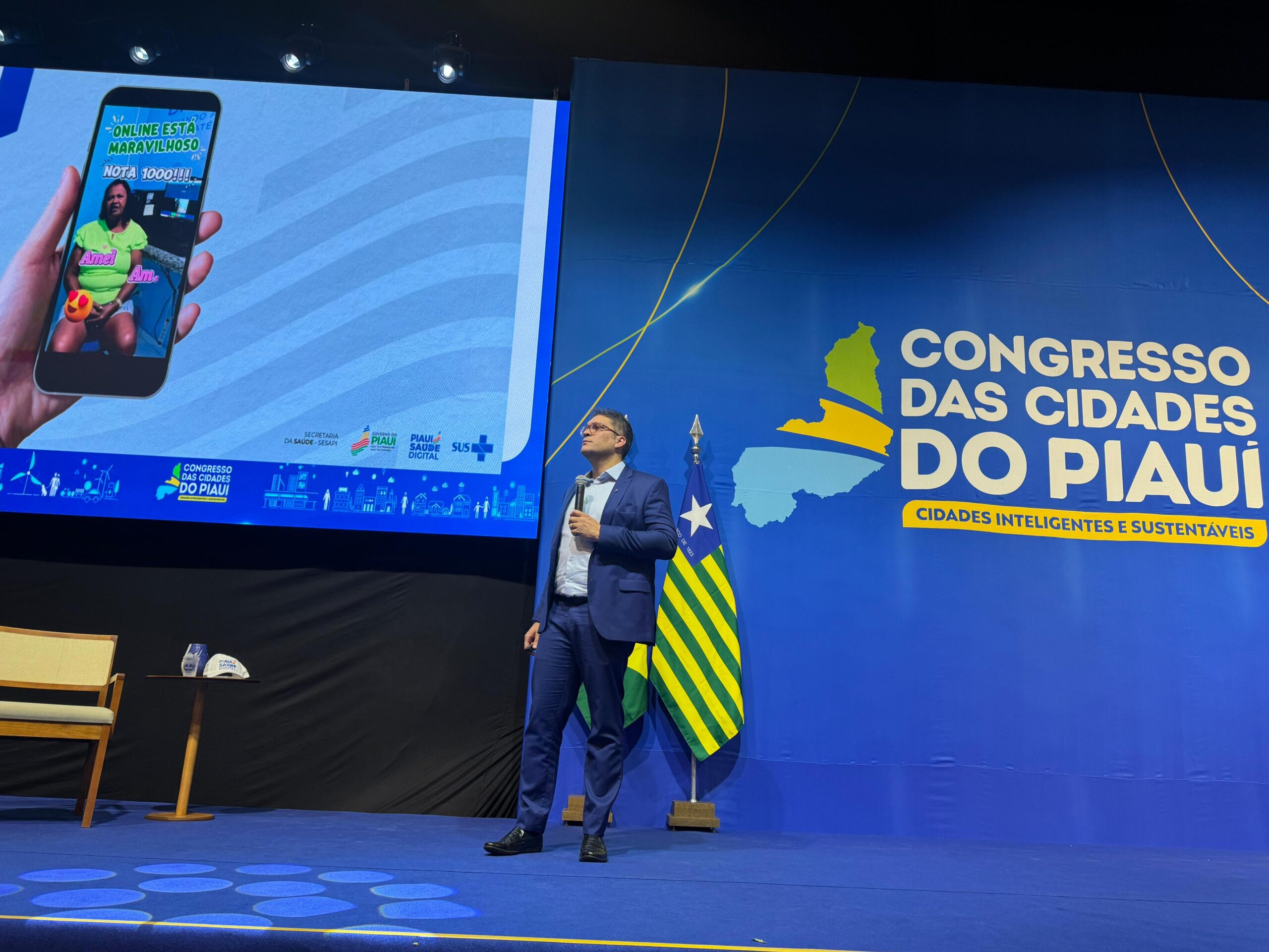 Sesapi apresenta Piauí Saúde Digital a gestores municipais durante Congresso das Cidades