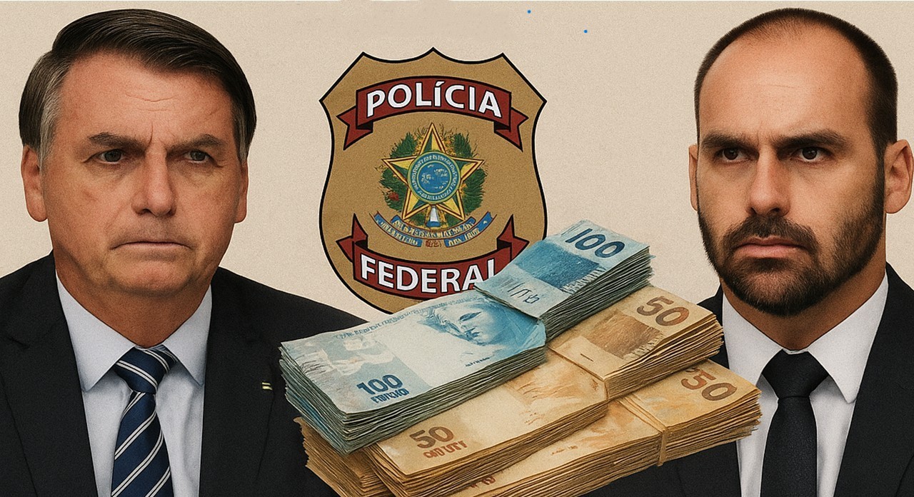 Jair Bolsonaro recebeu R$ 44 milhões desde 2023 e passou parte da grana para Eduardo nos EUA