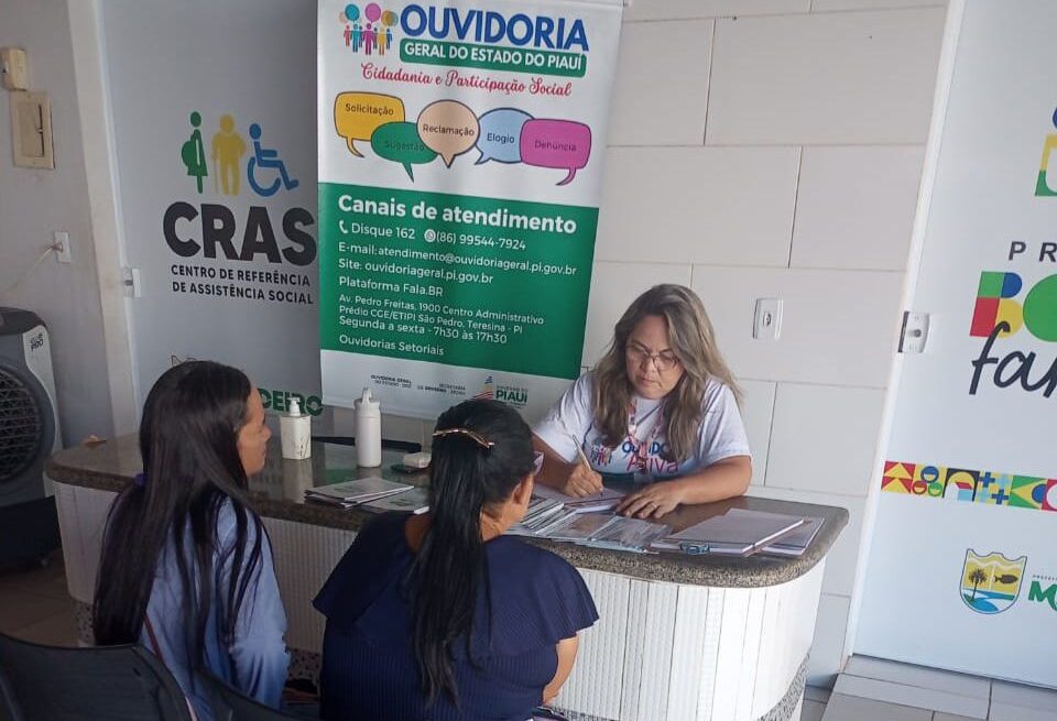 Ouvidoria-Geral do Estado realiza antendimentos em Madeiro durante Projeto Justiça Itinerante
