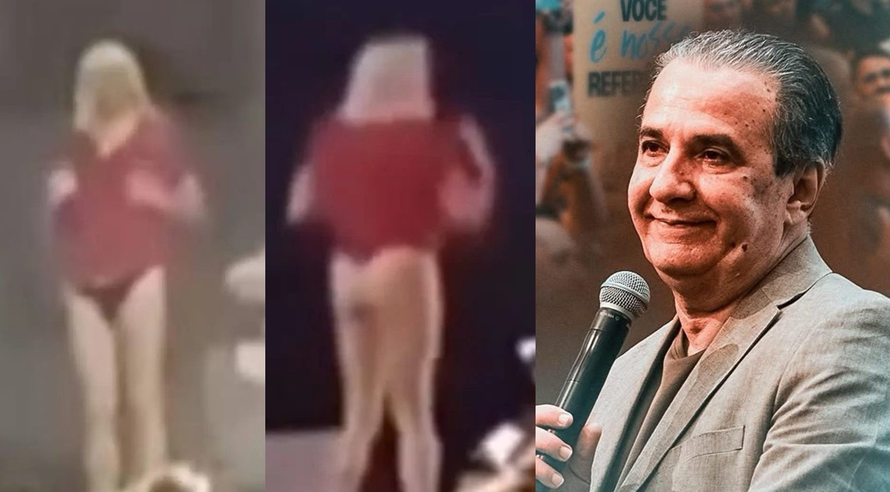 "Povo Abençoado do Brasil". O pastor de calcinha é mais decente que Silas Malafaia