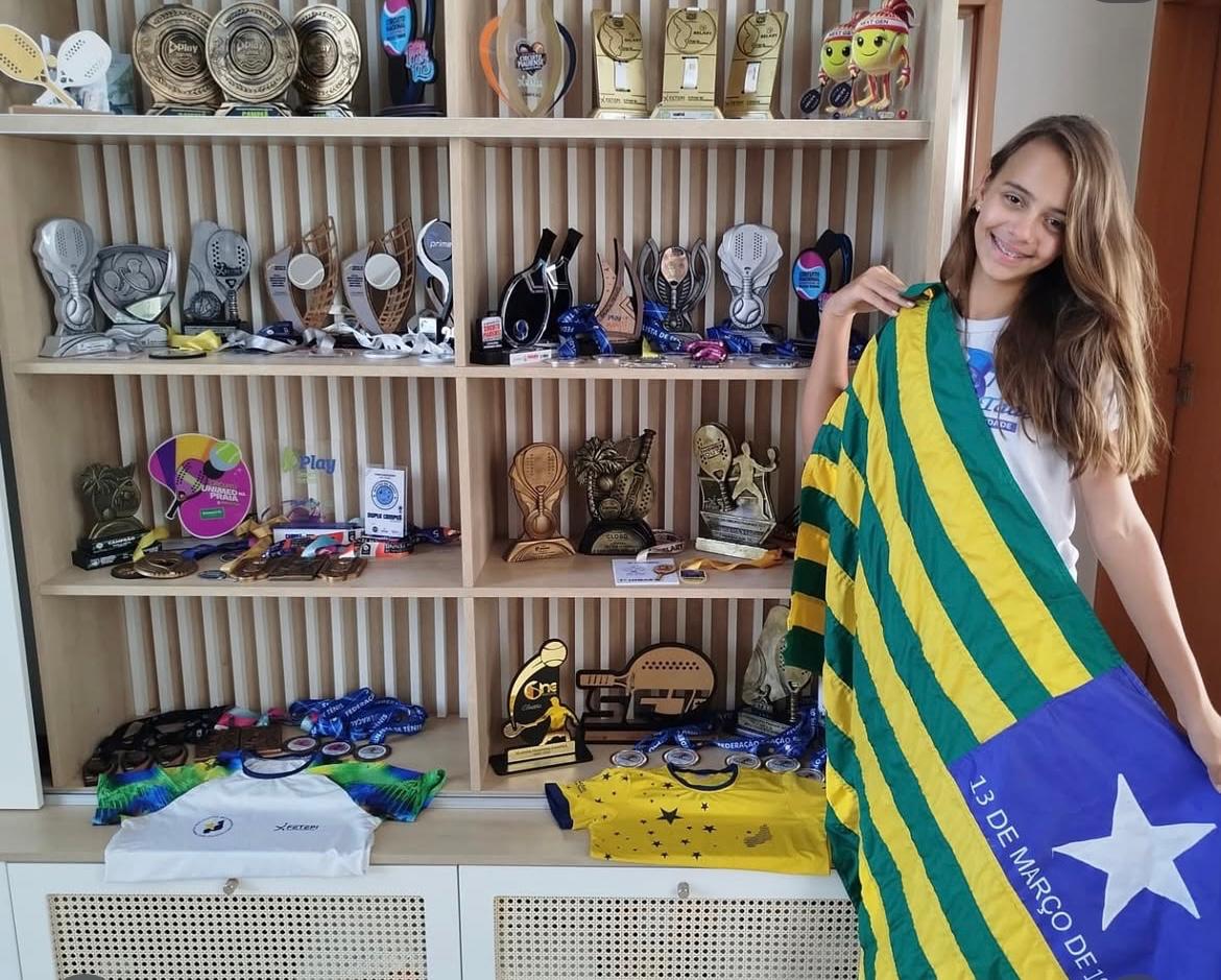 Mallu Belary é convocada para a Seleção Brasileira de Beach Tennis e faz história pelo Piauí
