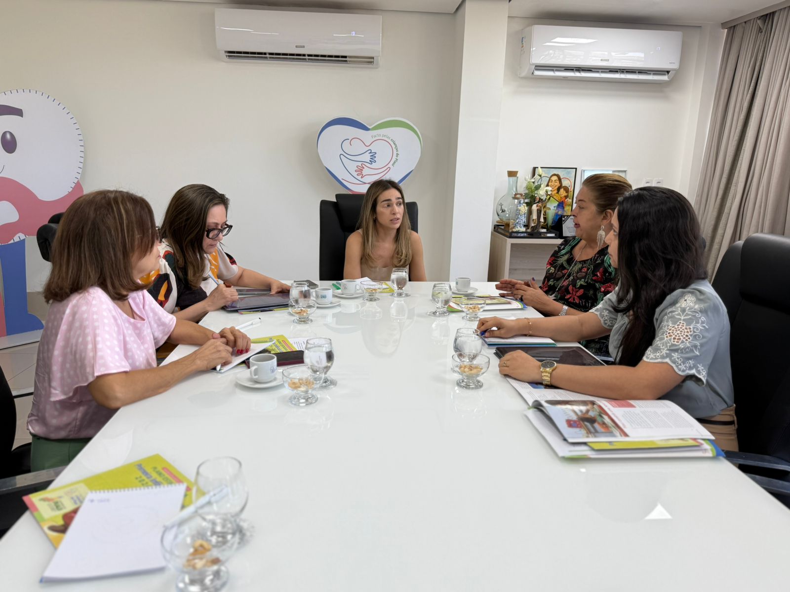 Sempi e Pacto pelas Crianças do Piauí articulam ações para apoio a filhos de mulheres em situação de vulnerabilidade social
