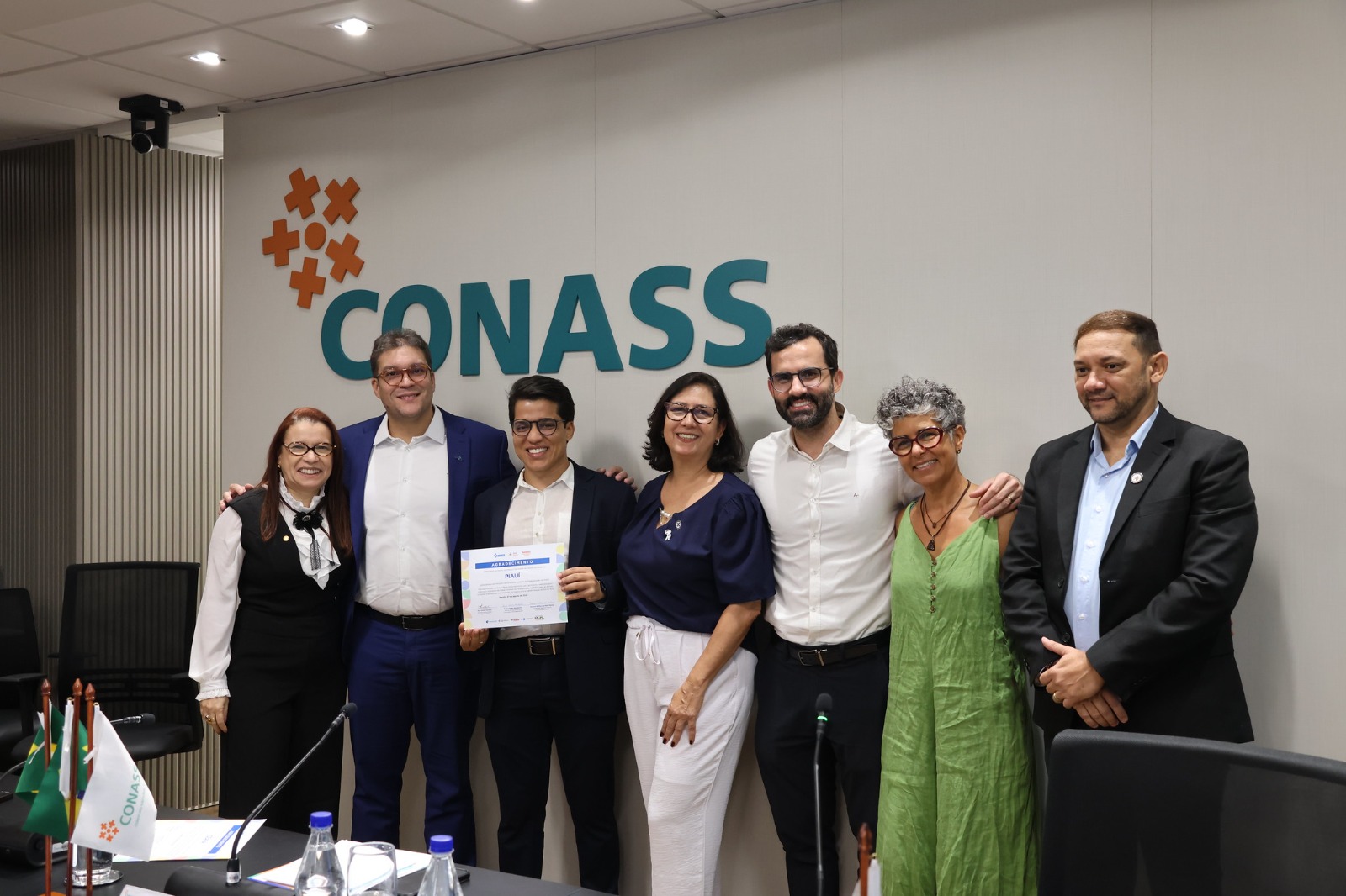 Piauí recebe homenagem por participar da construção coletiva da Federalização da Rede Nacional de Dados em Saúde