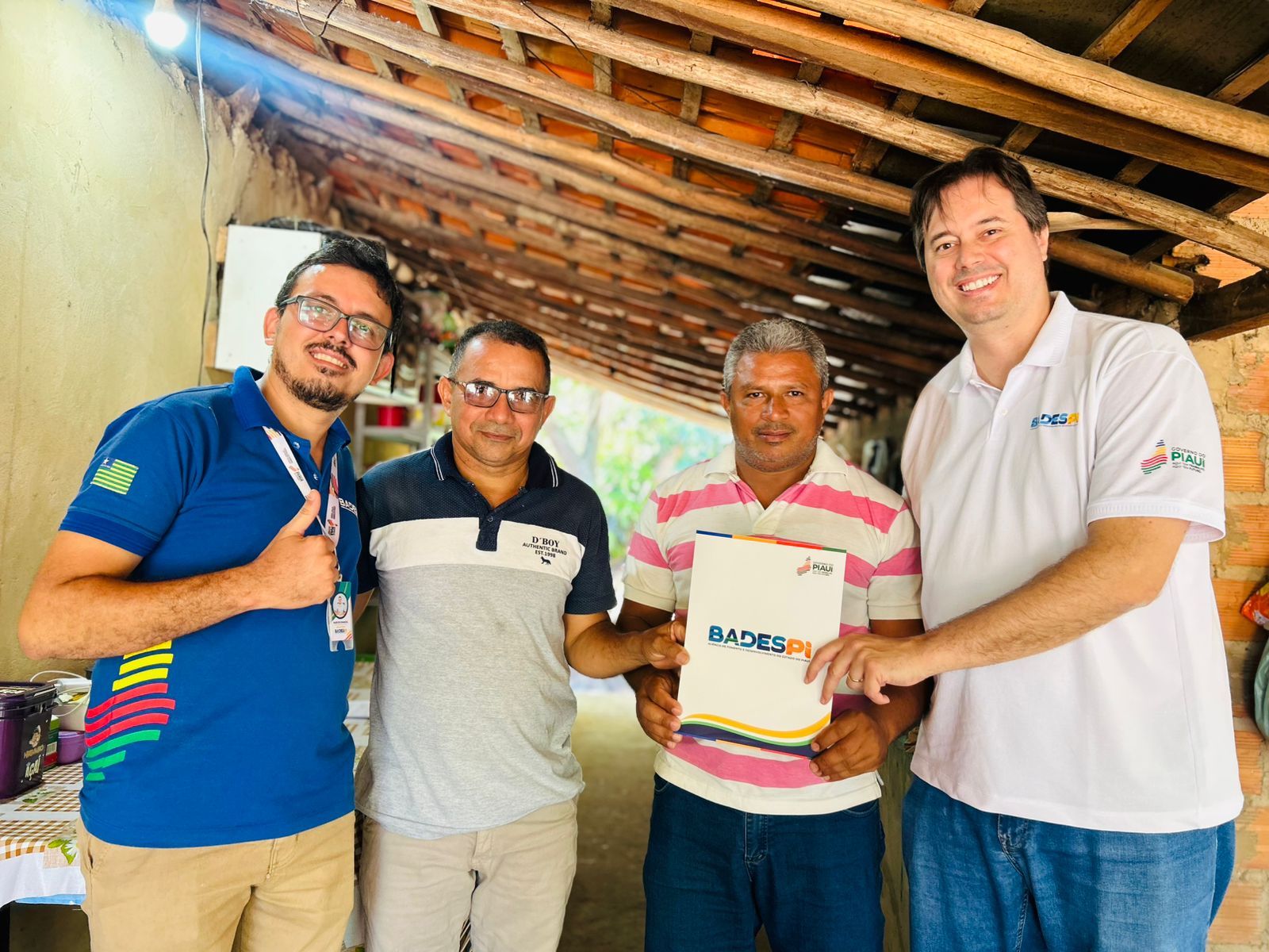 Badespi leva crédito a todos os municípios do Território Entre Rios com liberação em Miguel Leão