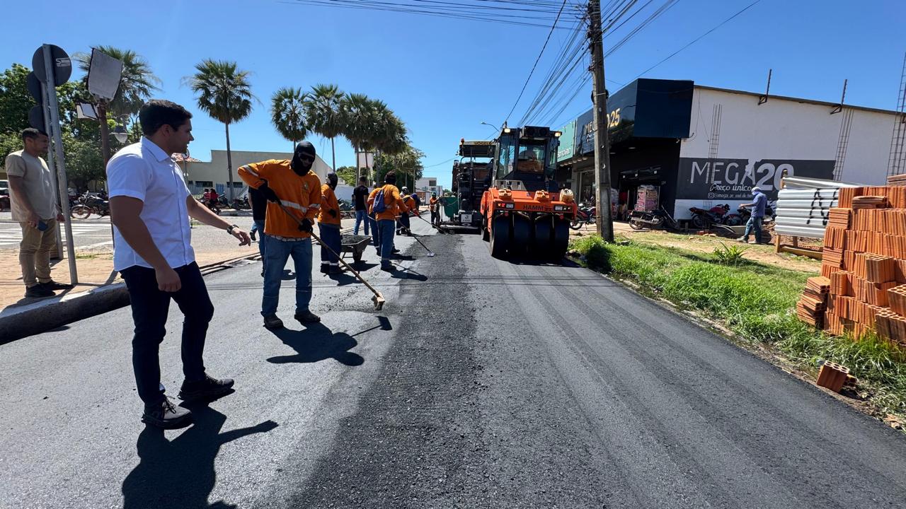 Governo do Estado inicia obras de pavimentação asfáltica da travessia urbana de José de Freitas