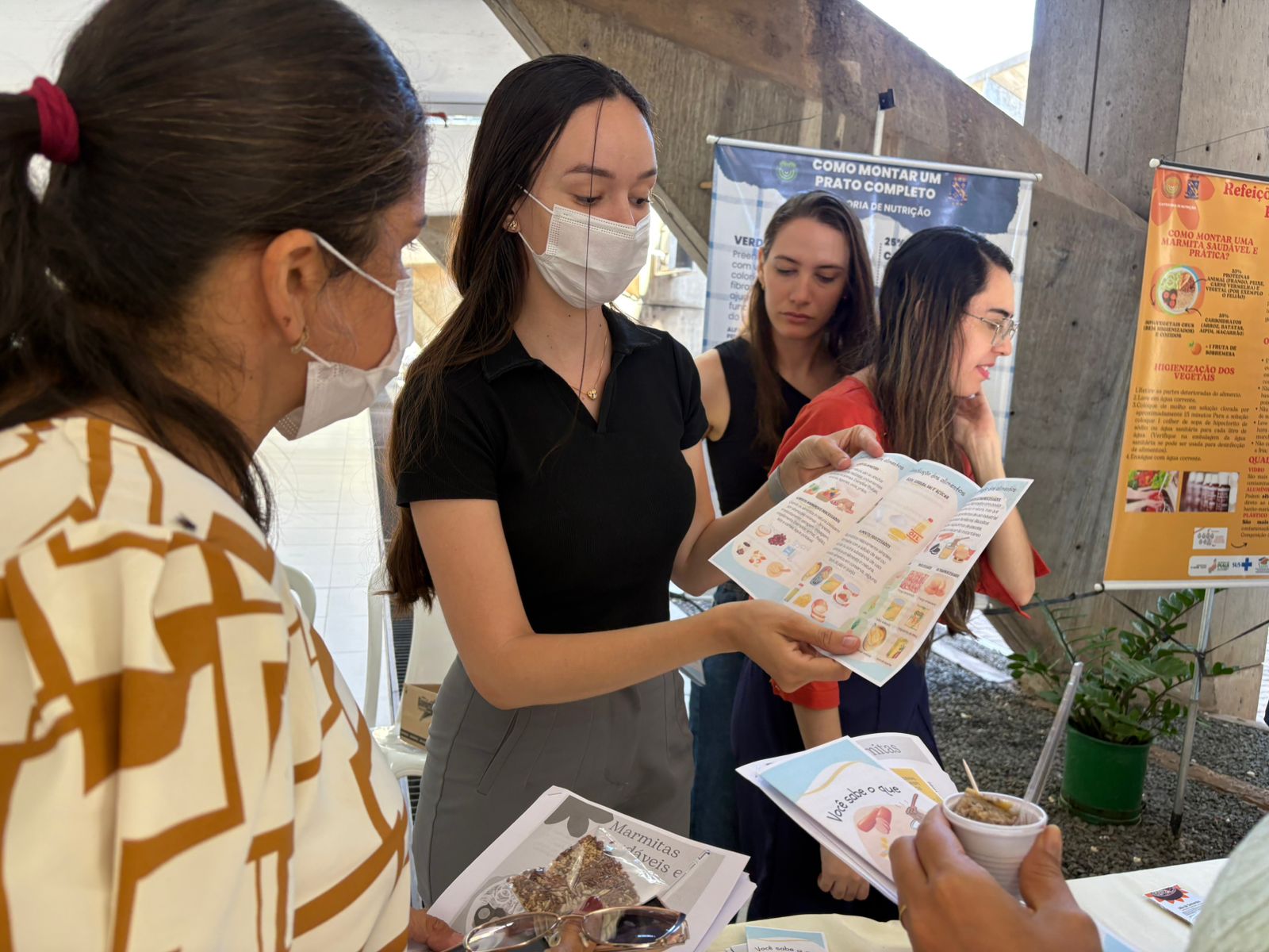 Sesapi promove atividade educativa sobre alimentação saudável
