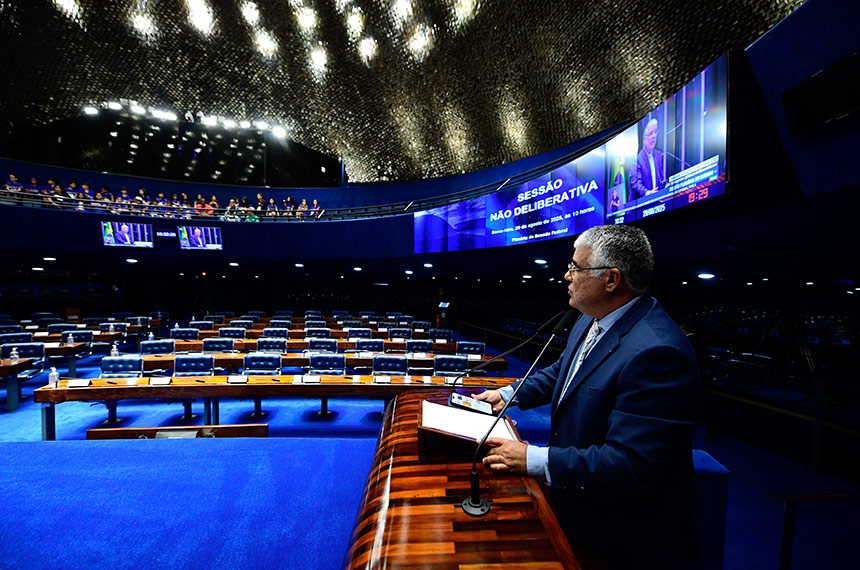 Girão denuncia sigilo e quer transparência sobre 'careca do INSS' no Senado
