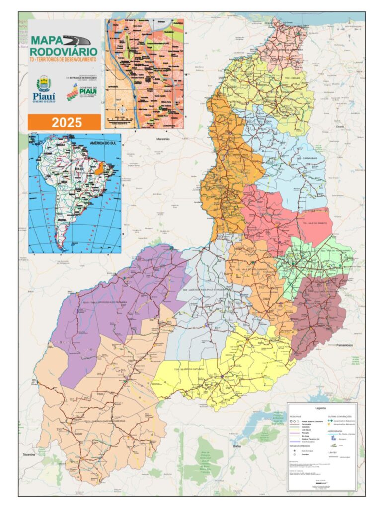 DER disponibiliza mapa rodoviário 100% atualizado para a população via QR code