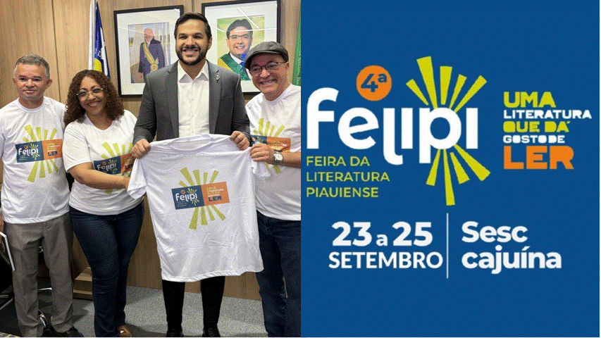 Educação reafirma parceria e anuncia novas iniciativas para fortalecer a literatura piauiense
