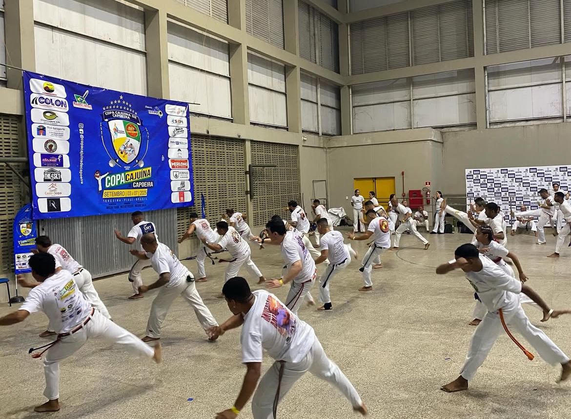 Copa Cajuína de Capoeira reúne atletas do Norte e Nordeste em Teresina