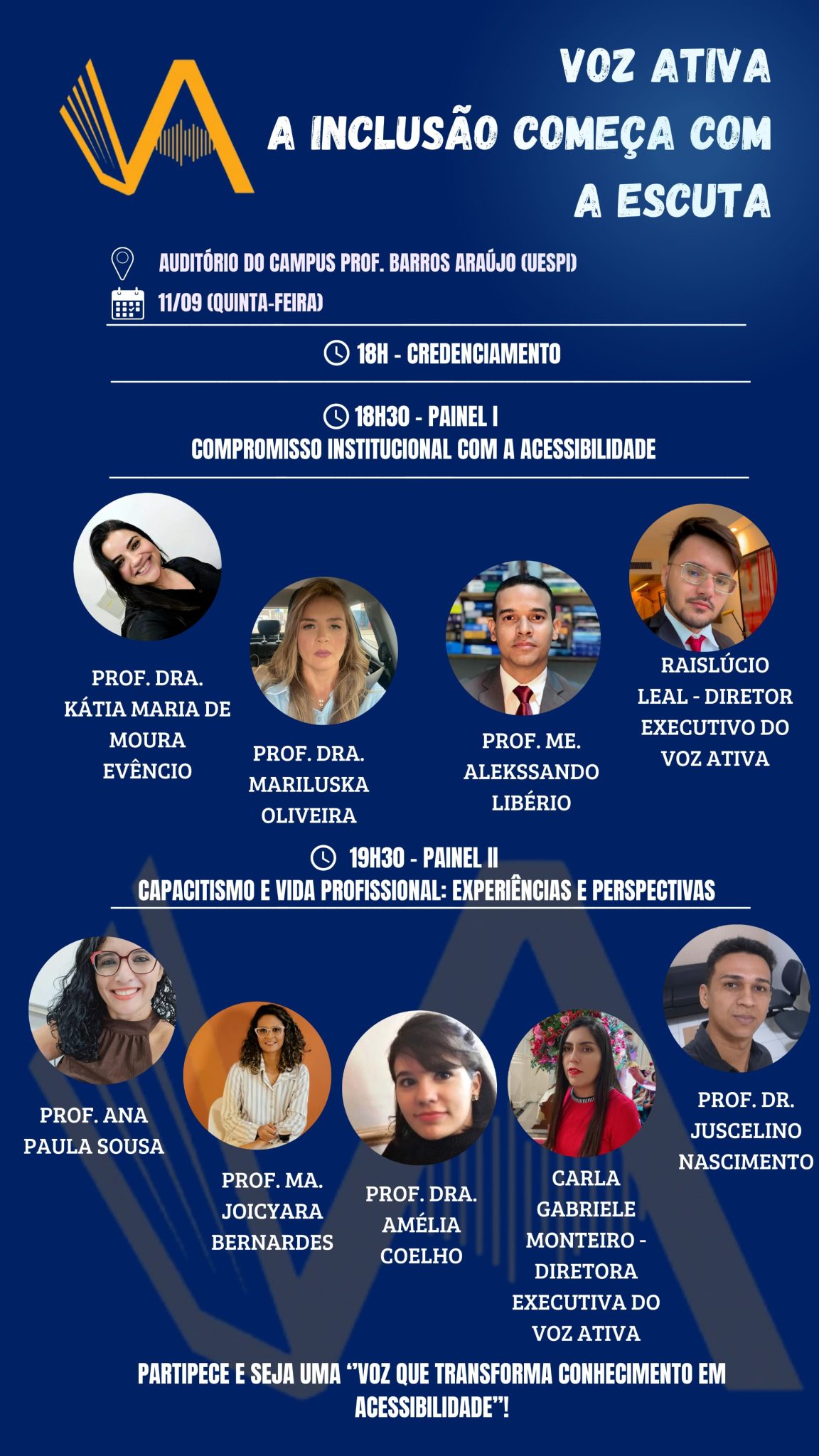 Picos: Uespi fortalece a inclusão acadêmica com projeto “Voz Ativa”
