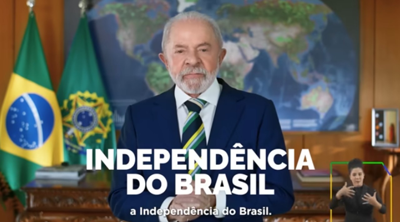 Perdeu o pronunciamento de Lula? Veja aqui a fala do presidente sobre a Independência do Brasil
