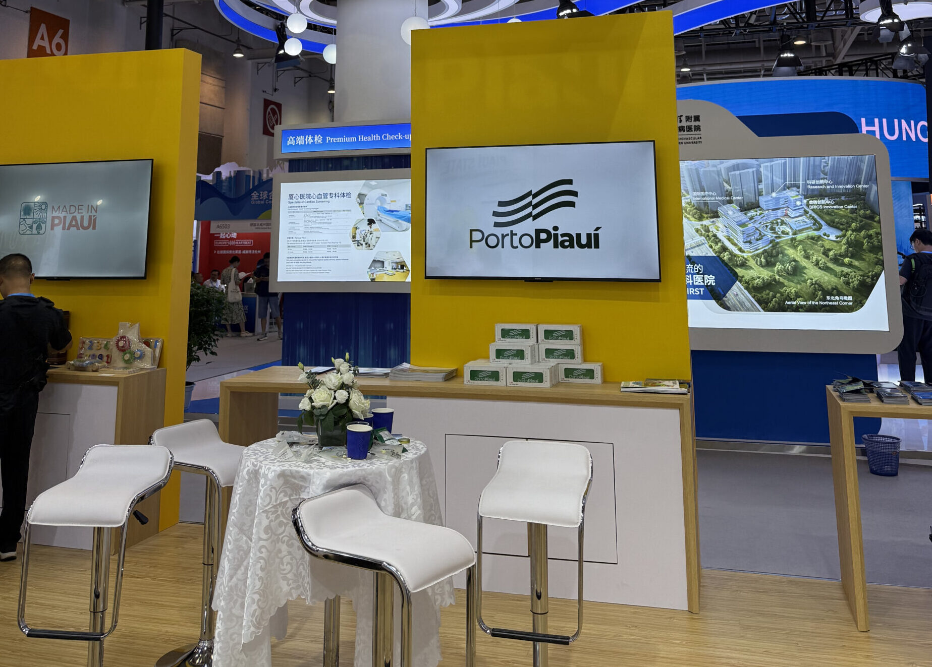 Companhia Porto Piauí se apresenta em feira internacional de investimentos na China