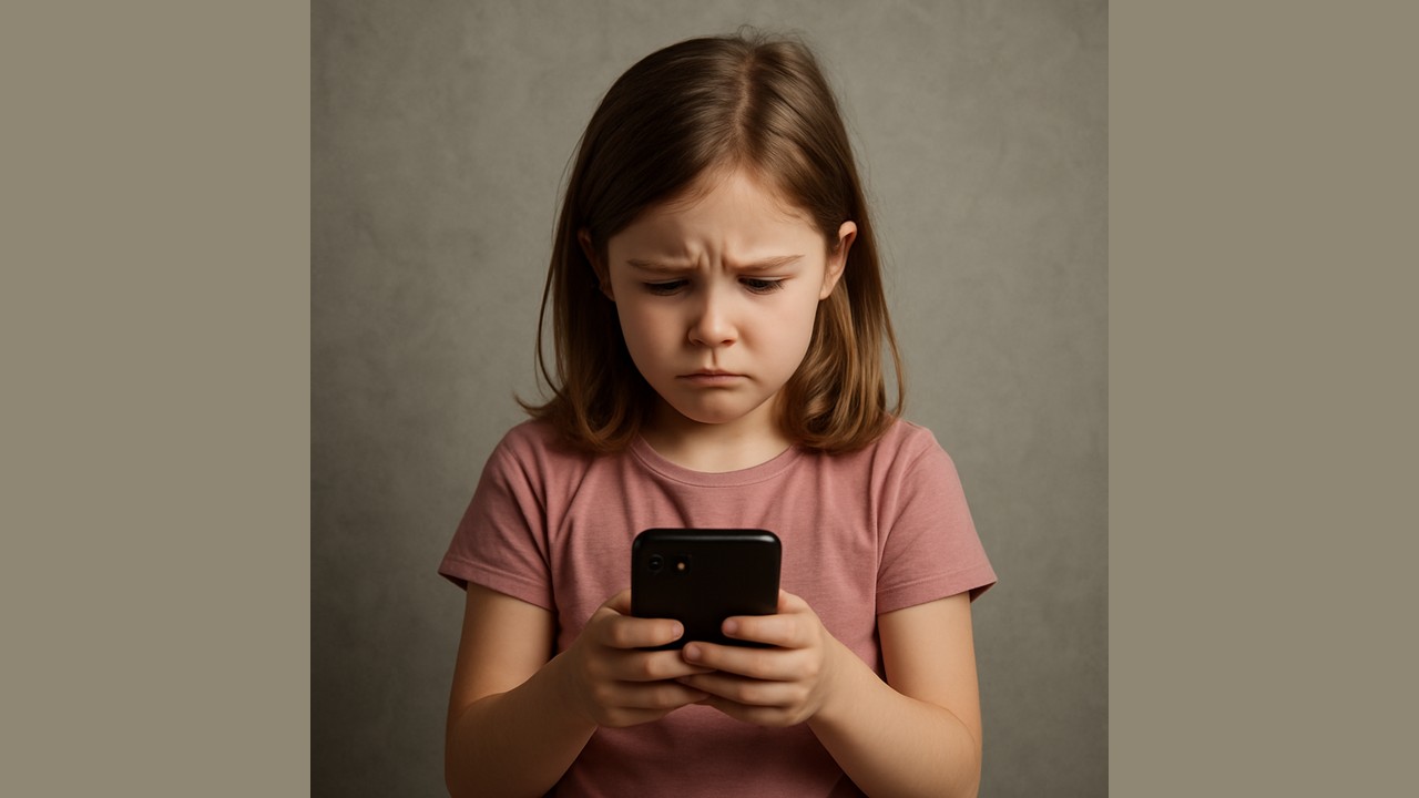 O impacto do uso precoce de celulares na saúde mental infantil