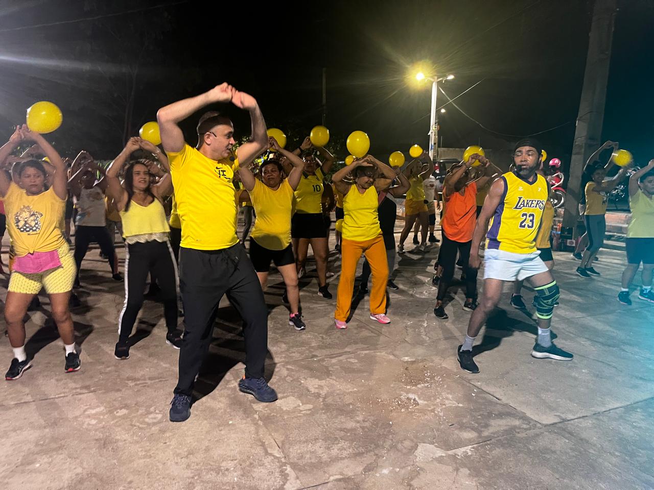 Secretária dos Esportes apoia ação de projeto de dança em alusão ao Setembro Amarelo